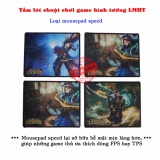 Tấm lót chuột chơi game R7 / R8 size 25x20cm - Loại Mousepad Speed (hình game ngẫu nhiên)