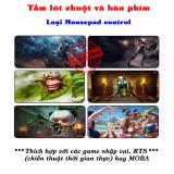 Tấm lót chuột và bàn phím chơi game NTC3 - Loại Mousepad Control (hình game)