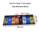 Tấm lót chuột và bàn phím chơi game S10 - Loại Mousepad Speed