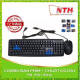 [HCM][TẶNG LÓT X88] COMBO PHÍM CHUỘT R8 1901 / ZT600