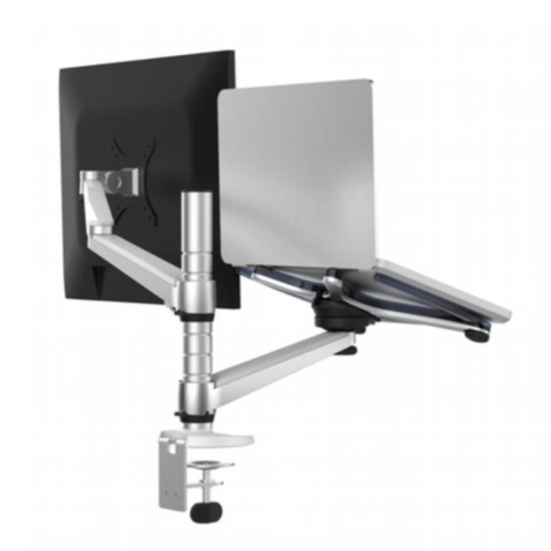 Bảng giá Tay đỡ Lap + Màn hình LCD gắn bàn GRANDIX IPFR7065S (Trắng bạc) Phong Vũ
