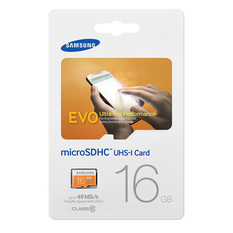 Thẻ nhớ điện thoại Samsung SDHC Evo 16G
