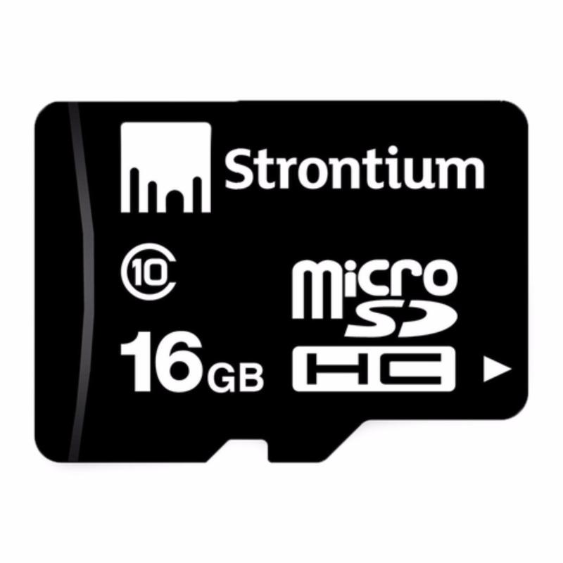 Thẻ nhớ Micro SD Strontium16Gb Class 10 (Đen)