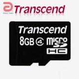 Thẻ nhớ microSD HC 8GB Class 4 Transcend