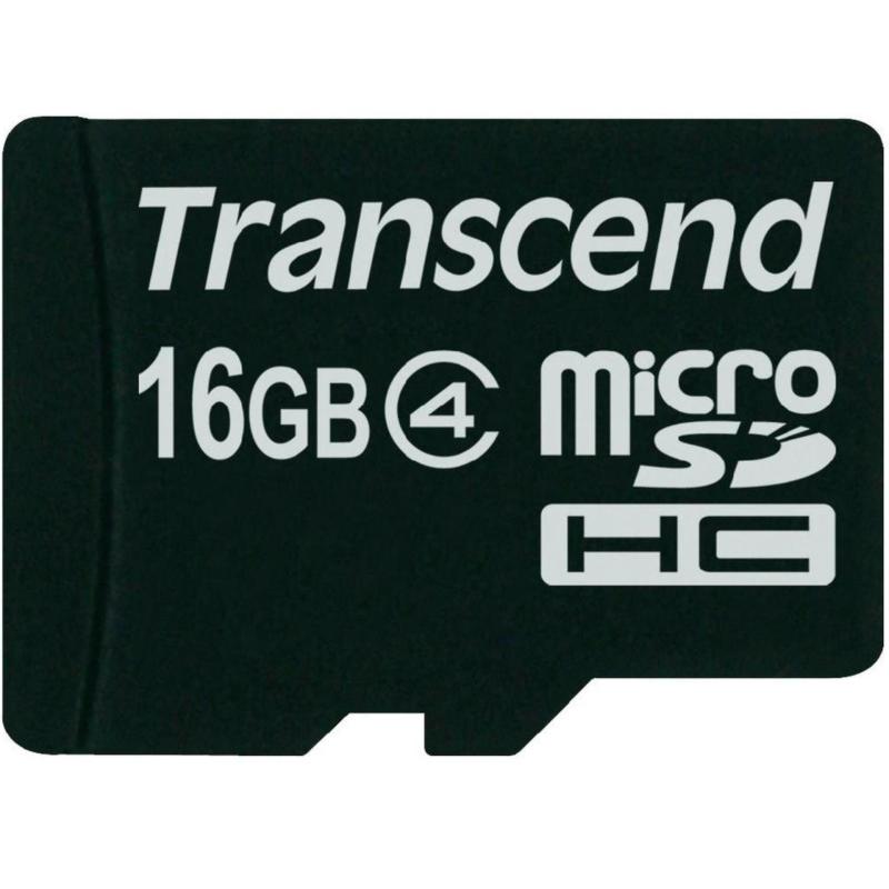 Thẻ nhớ MicroSD Transcend 16GB Class 4