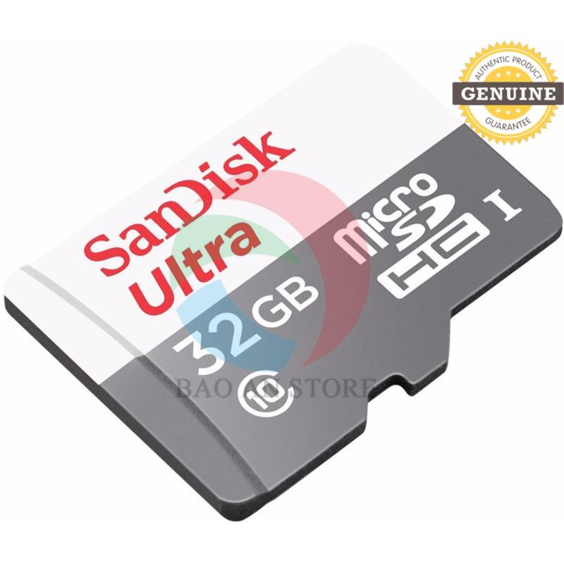 Thẻ nhớ MicroSDHC SanDisk Ultra 32GB 48MB/s (Xám) - đã nâng cấp lên 80MB/s 1000000397