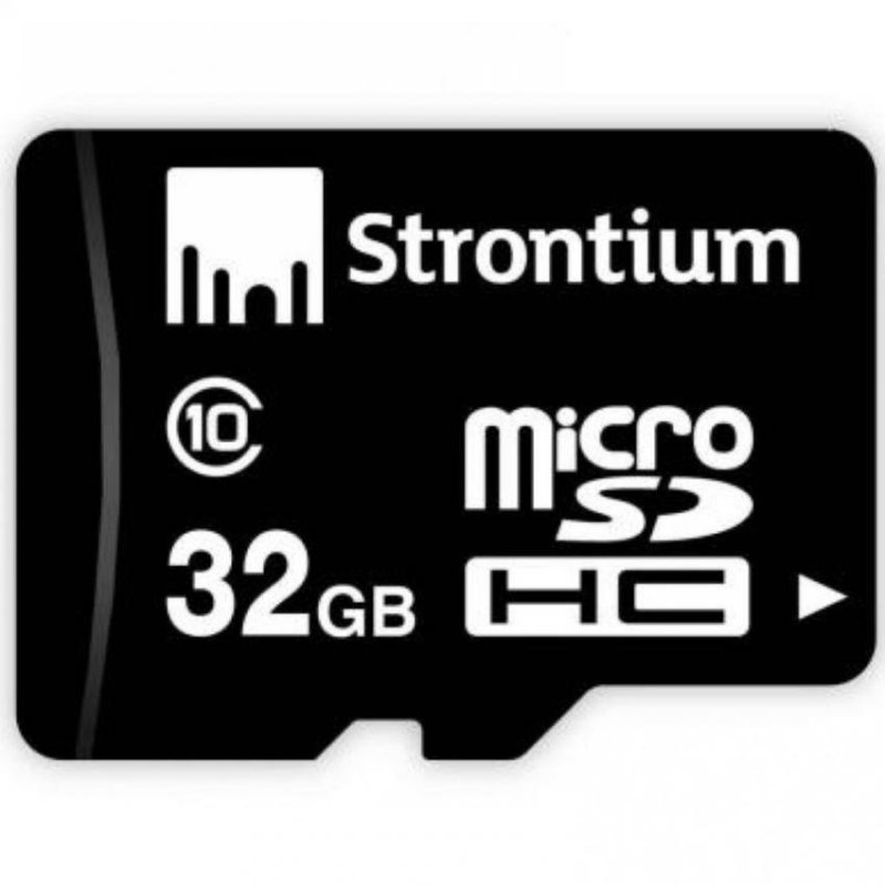 Thẻ nhớ MicroSDHC Strontium 32GB (Đen)