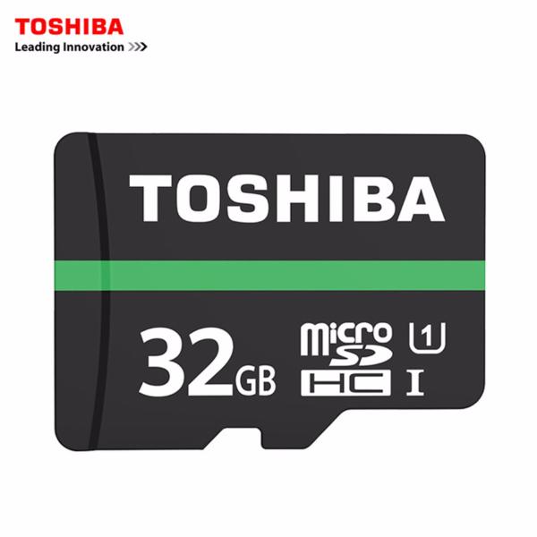 Thẻ nhớ MicroSDHC Toshiba M202 UHS-I U1 32GB 80MB/s - chuyên dành cho camera (Đen)