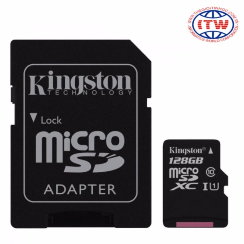 Thẻ Nhớ MicroSDXC Kingston 128GB 80MB/s - Hãng Phân Phối Chính Thức