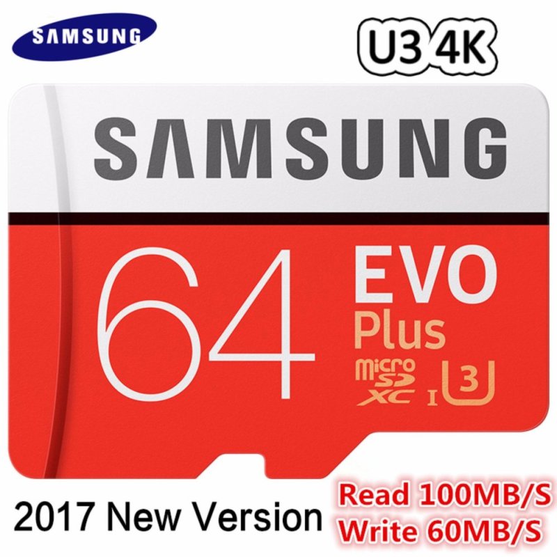 Thẻ nhớ MicroSDXC Samsung EVO Plus 64GB 100MB/s (New 2017)