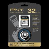 [HCM]Thẻ nhớ SD Card PNY 32GB Tốc độ 90MB/s (Đen)