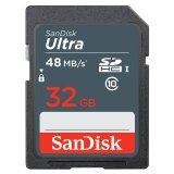 [HCM]Thẻ nhớ SD Sandisk Ultra 48MB/s Class 10 32G (Đen)