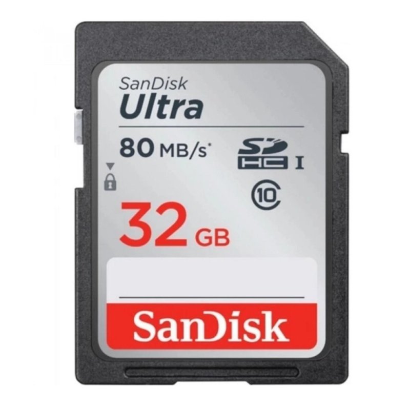 Thẻ nhớ SDHC SanDisk Ultra  32GB 533X Class 10 UHS-I 80MB s
