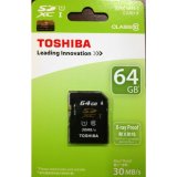[HCM]Thẻ nhớ Toshiba Class 10 SD 64GB (Đen)