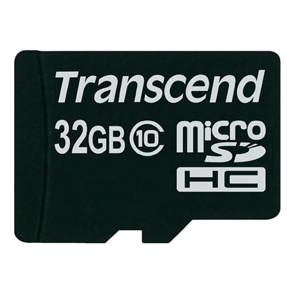 Thẻ nhớ Transcend 32GB TS32GUSDC10 Micro SDHC (Đen)