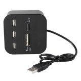 Hub chia usb kiêm đầu đọc thẻ đa năng