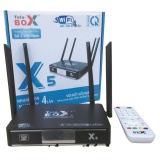 Tivi box android telebox X5 - 4 ăng ten  4k FULL HD