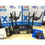 Tivi box android telebox X5 - 4 ăng ten  4k FULL HD