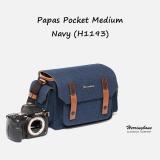 Túi máy ảnh Herringbone Papaspocket 3 Medium (Navy)