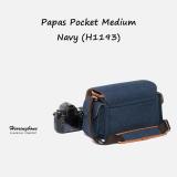 Túi máy ảnh Herringbone Papaspocket 3 Medium (Navy)