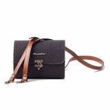Túi máy ảnh Herringbone Tiny Mellow Canvas (Charcoal)
