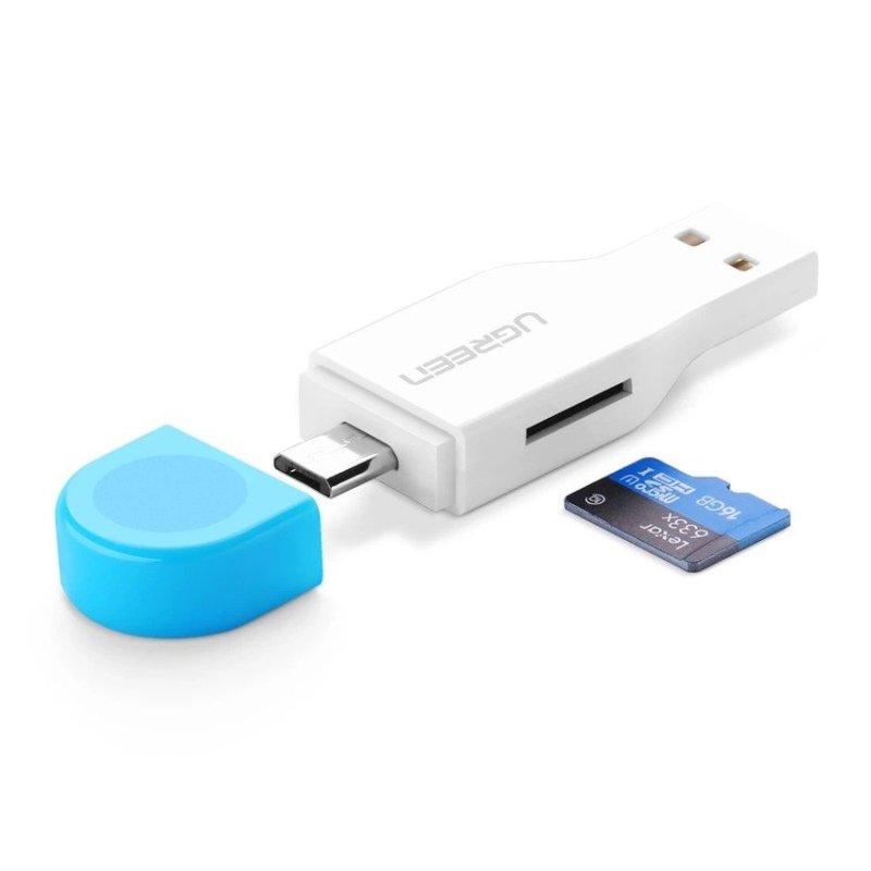 UGREEN - 30358 Universal USB 2.0 OTG Card Reader for Micro SD/TF Flash Memory Card - Intl