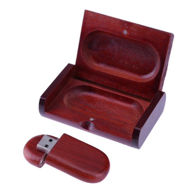Bảng giá USB 2.0 Rosewood Wooden Shell Flash Drive U Disk Memory Stick(Red)-4G - intl Phong Vũ