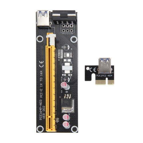 Cáp Adapter Mở Rộng Đồ Họa 1x Sang 16X PCI-E USB  Quốc tế - Card Màn  Hình - VGA Card [Bình Dương] 