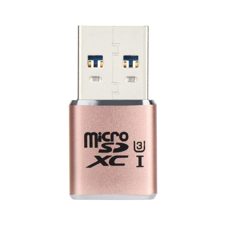 Bảng giá USB 3.0 MICRO SD SDXC Hợp Kim Nhôm Đầu Đọc Thẻ Nhớ Kết Nối Adapter-quốc tế Phong Vũ