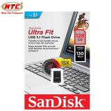 Usb 3.1 sandisk cz430 ultra fit 128gb 130mb/s