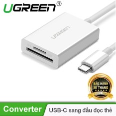 USB-C sang đầu đọc thẻ nhớ 2 trong 1 TF/SD 3.0 UGREEN US235 40380 - Hãng phân phối chính thức
