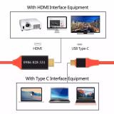 USB-C Type C USB 3.1 to HDMI 4k 2k cho galaxy s8 và smart phone chất lượng cao