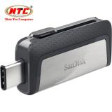 USB OTG Sandisk Ultra Dual Type-C 3.1 32GB 150MB/s (Bạc) - Nhất Tín Computer