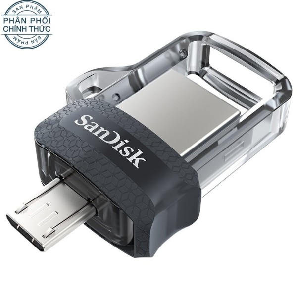 USB SanDisk DD3 Ultra Dual Drive 32GB (Đen) - Hãng phân phối
chínhthức