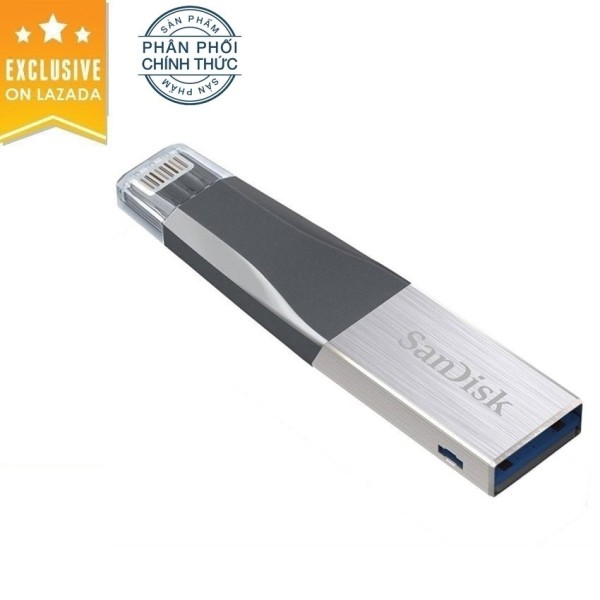USB SanDisk iXpand™ Mini Flash Drive 32GB (Bạc) - Hãng
phânphốichính thức
