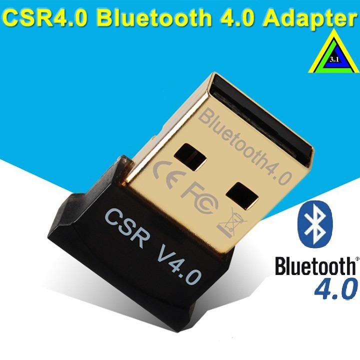 USB tạo Bluetooth mini cho PC và laptop 4.0 SCR Dongle, USB bluetooth