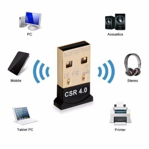 USB tạo Bluetooth mini cho PC và laptop 4.0 SCR Dongle, USB bluetooth