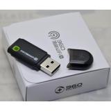 USB Wifi Mini Router 360 thế hệ 3 tốc độ 300Mbps (màu đen)