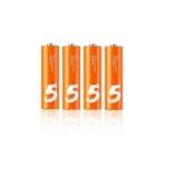 Vỉ 4 pin tiểu AA số 5 Xiaomi Rainbow