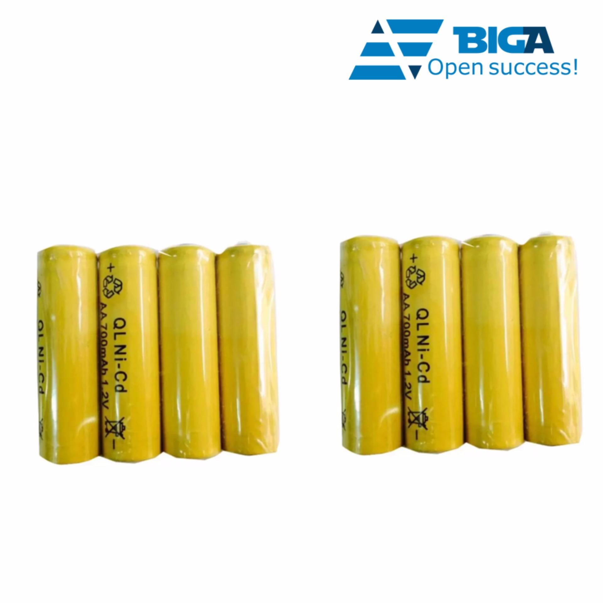 Vỉ pin sạc 04 viên AA 700mAh