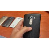 Vỏ lắp lưng da thay thế cho LG G4 (đen)