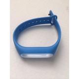 Vòng đeo thay thế Miband 2 Mijobs (Xanh viền trắng)