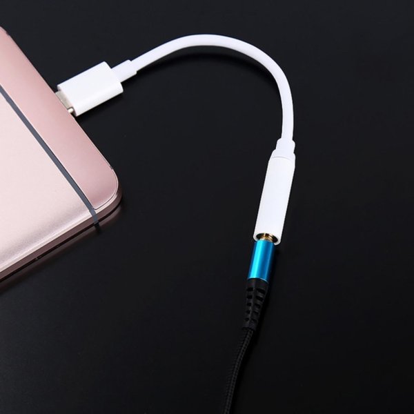Bảng giá Trắng USB Loại C 1 đến 5 mét Nữ Tai Nghe Microph Audio Cáp Dây Trắng 12.5 cm-quốc tế Phong Vũ