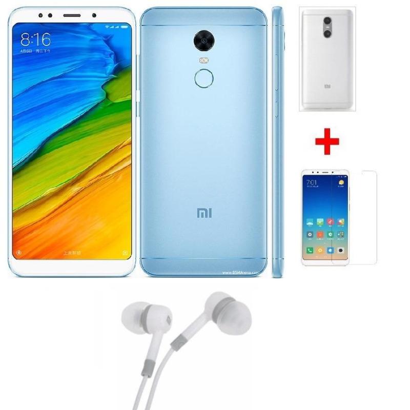 Xiaomi Redmi 5 Plus 32G Ram 3G (Xanh) + Ốp lưng + Cường lực + Tai nghe - Hàng nhập khẩu