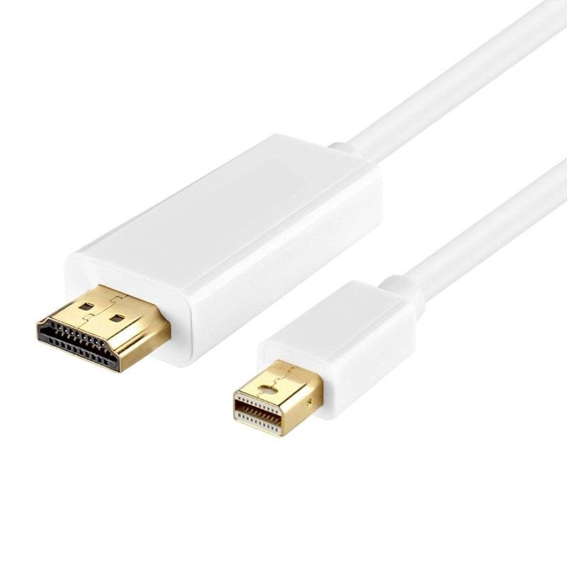 Bảng giá YBC 6FT 1.8 m 4 k * 2 k dây cáp chuyển đổi Thunderbolt Mini DisplayPort Cổng Hiển Thị DP sang  HDMI-quốc tế Phong Vũ