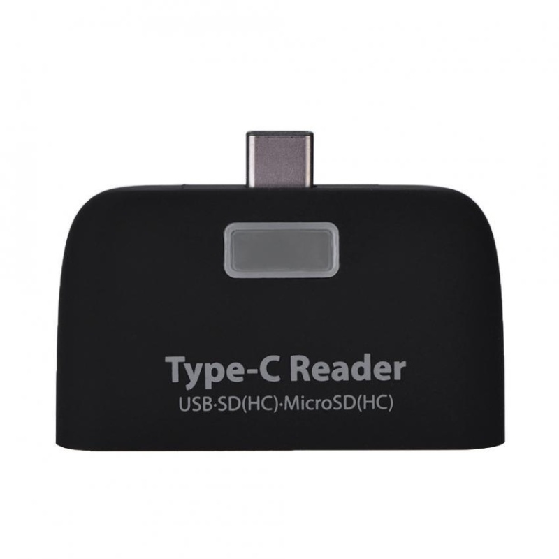 Bảng giá YOSOO USB3.1 Loại C sang USB 2.0 OTG Hub SD/TF Đầu Đọc Thẻ Nhớ Micro có Cổng Micro USB (đen) -quốc tế Phong Vũ