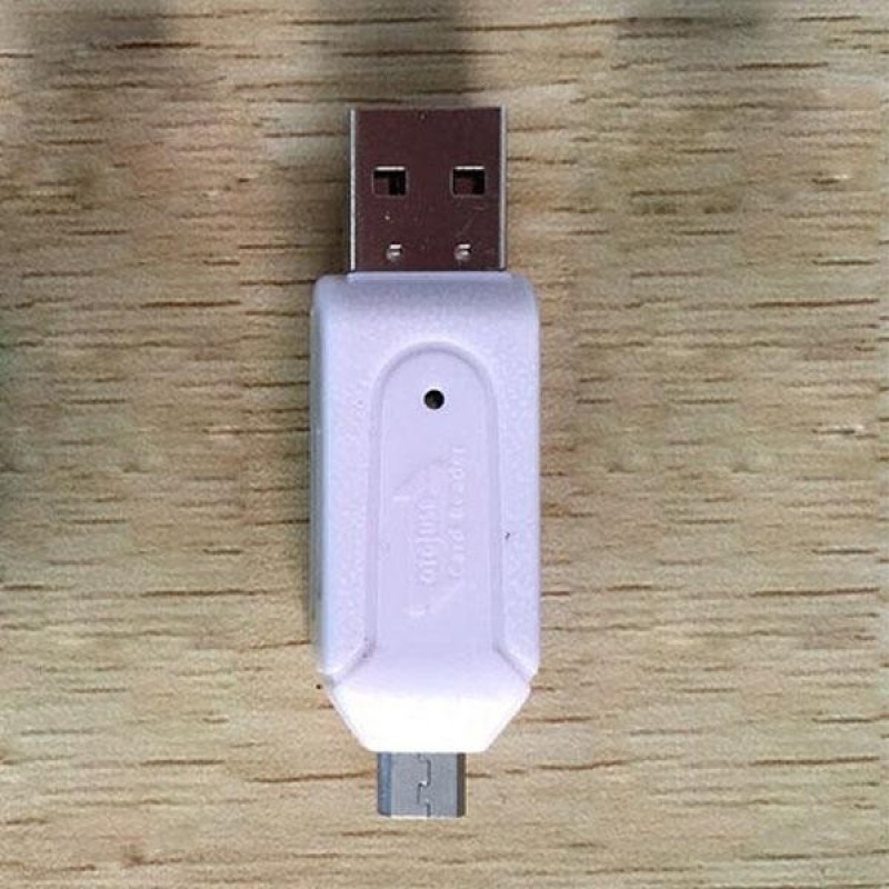 Bảng giá YYSL Memory Card Reader Micro USB OTG to USB 2.0 Adapter USB 2.0 SD/Micro SD Card TF - intl Phong Vũ