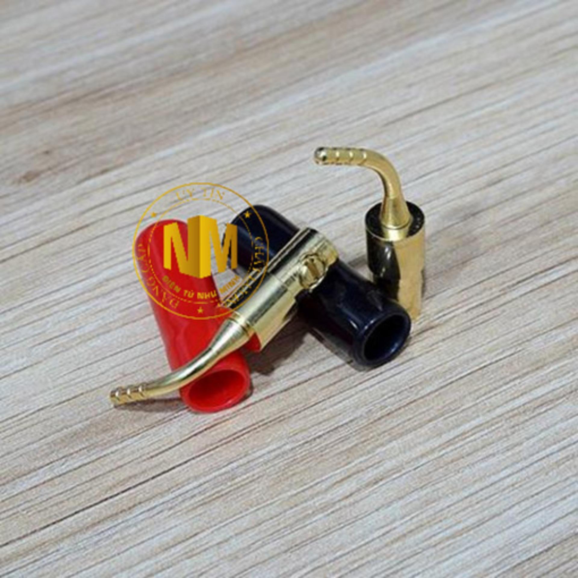 [HCM]Jack loa mỏ chim mủ mềm  1 Bộ 4 cái ( 2 đỏ + 2 đen )