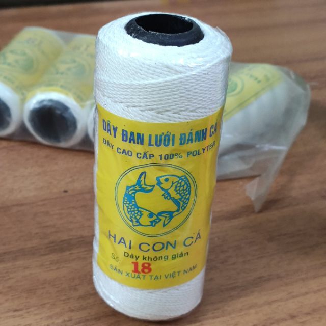 ( số 18) Dây nhợ thợ hồ, dây đan lưới đánh cá, dây thả diều