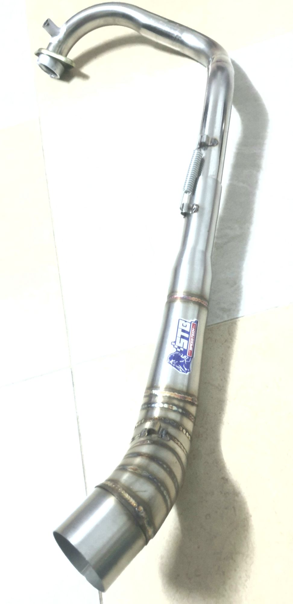 CỔ RAIDER FI SATRIA GSX 150 cổ 2 khúc gắn pô độ.